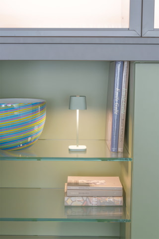 Candeeiro de mesa LED - Castanho -­ 2,2 W