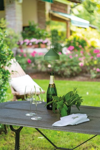 Candeeiro suspenso LED Amelie Sospensione - Verde - 3 W