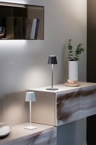 Candeeiro de mesa LED Poldina - Branco - 2,2 W