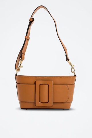 Mala a tiracolo de couro Selah - Camel