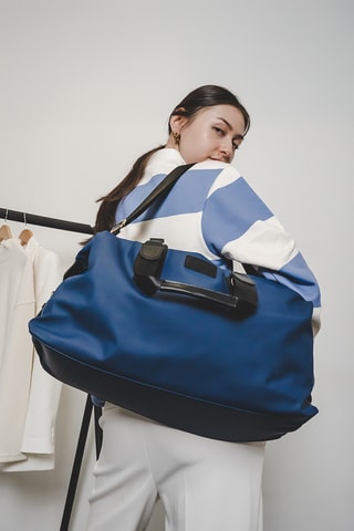 Saco de viagem Uma - 47 cm - Azul-marinho