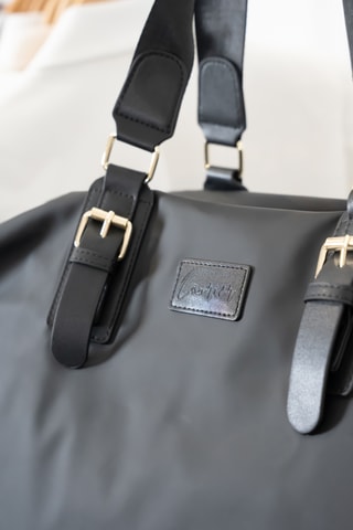 Saco de viagem Uma - 47 cm - Preto