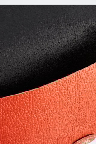 Mala a tiracolo em couro Ivy Laranja - Laranja