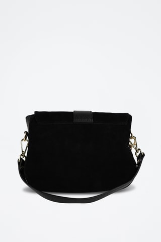 Mala em couro Noche - Preto