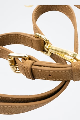 Mala de ombro em couro Alix - Toupeira