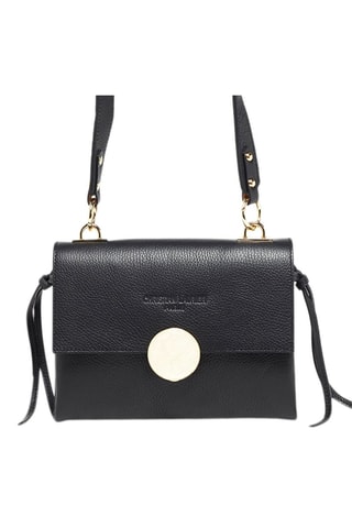 Mala a tiracolo em couro Laurel - Preto