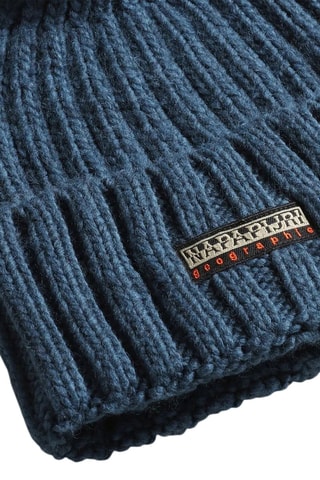 Gorro com pompom Fea 2 Bobble - Azul-cobalto - Napapijri