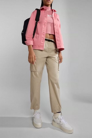 Calças cargo Solid - Bege - Napapijri