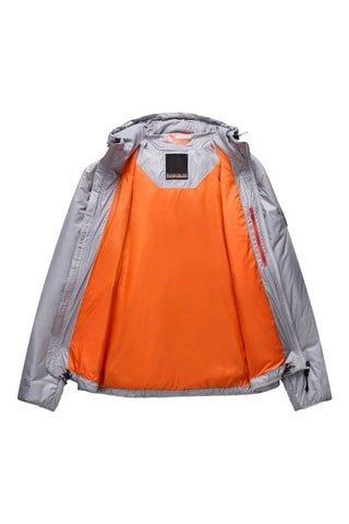 Casaco com capuz A-Sovana - Cinzento-claro