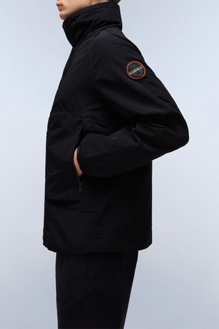 Casaco A Bisenzio - Preto e laranja