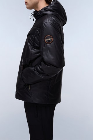 Casaco com capuz A Sovana - Preto