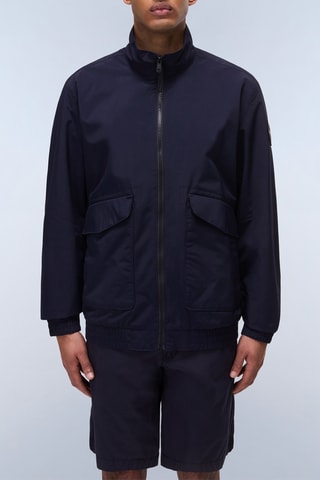 Casaco A Giovi - Azul-marinho e laranja