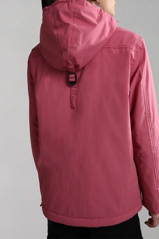 Corta-vento com capuz Rainforestwint Rosa