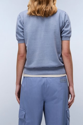 Polo D Cassis - Azul-celeste