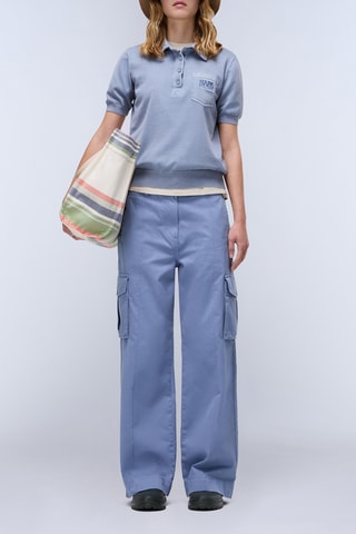 Polo D Cassis - Azul-celeste