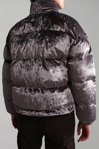 Blusão em veludo A-Belay Antracite