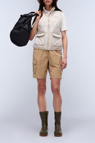 Colete acolchoado A Belle - Cru