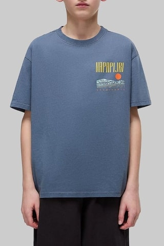 T-shirt K S-Sella - Cinzento-escuro