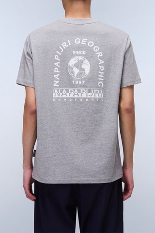 T-shirt S Dati - Gris foncé chiné