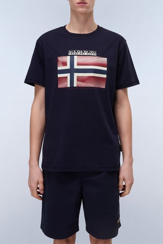 T-shirt Lari - Azul-marinho