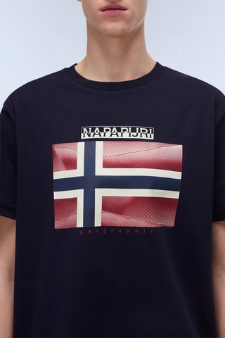 T-shirt Lari - Azul-marinho