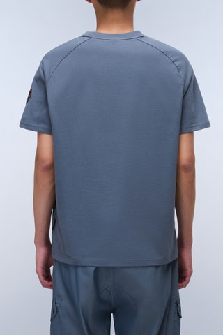 T-shirt S Ambra - Azul-acinzentado