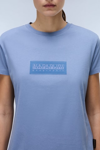 T-shirt S-Box - Azul-celeste