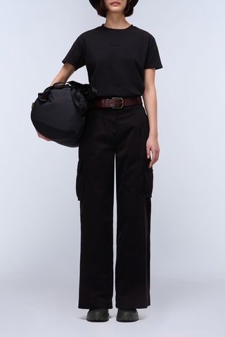 T-shirt S Azure - Preto