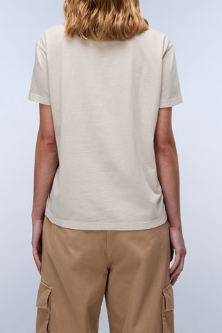 T-shirt S Azure - Bege