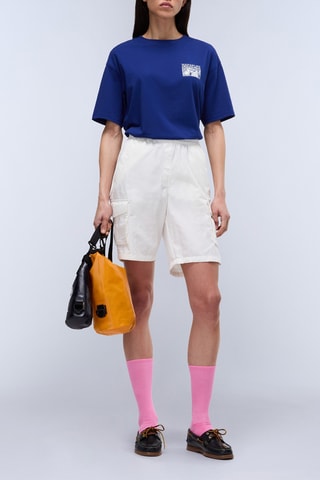 T-shirt S Nice - Azul-escuro