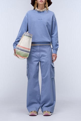 Sweat B azure - Azul-celeste