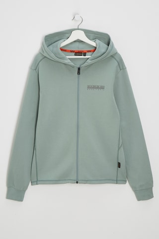 Casaco com capuz Vanni - Verde-água