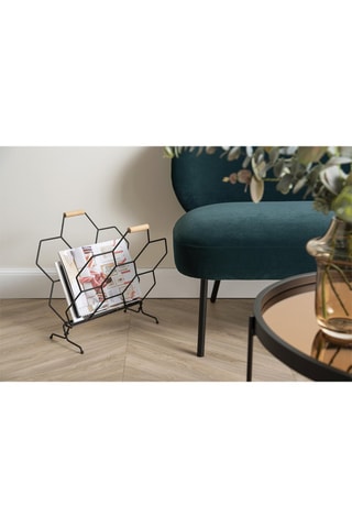 Porte-revues - 40 X 45 cm - Noir