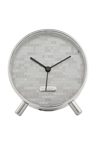 Réveil - 11 cm - Gris et blanc