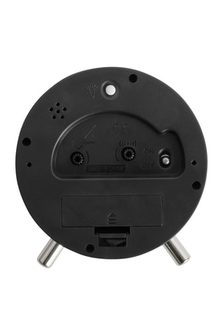 Réveil - 11 cm - Gris et blanc