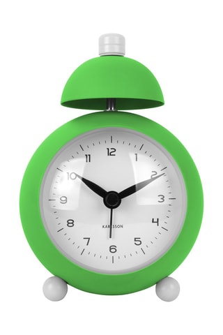 Réveil Chaplin - 9 cm - Vert clair