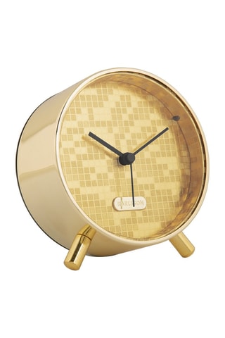 Réveil Disco - 11 cm - Doré