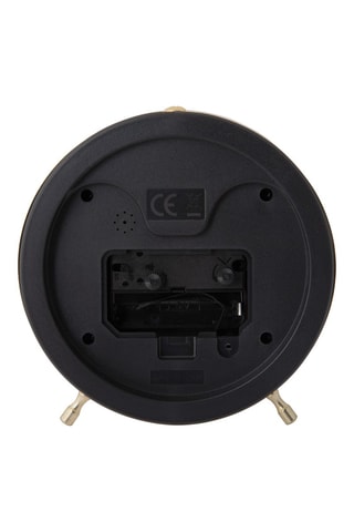 Réveil Candy Swirl - 12,5 cm - Turquoise et blanc