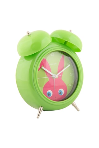 Réveil Peekaboo - 15 x 18 x 7 cm - Vert foncé