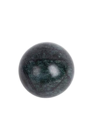 Boule en marbre - Vert foncé
