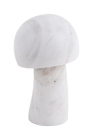 Statue en marbre Mushroom - Blanc