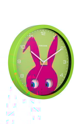 Horloge Peekaboo - 31 cm - Vert foncé