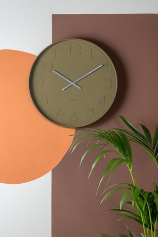 Horloge murale - 51 cm - Vert