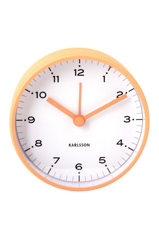 Réveil Circus Rings - 9 cm - Orange