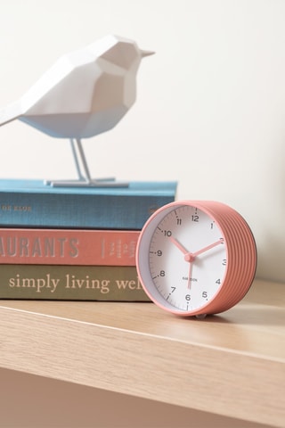 Réveil Circus Rings - 9 cm - Rose