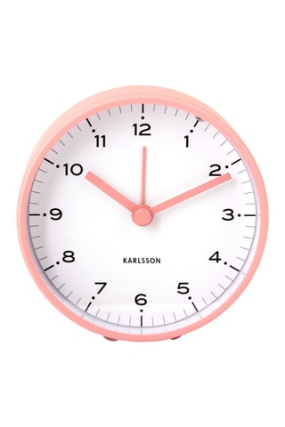 Réveil Circus Rings - 9 cm - Rose