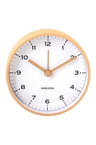 Réveil Circus Rings - 9 cm - Marron