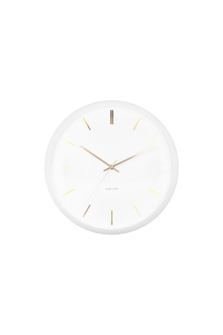 Horloge murale - 40 cm - Blanc