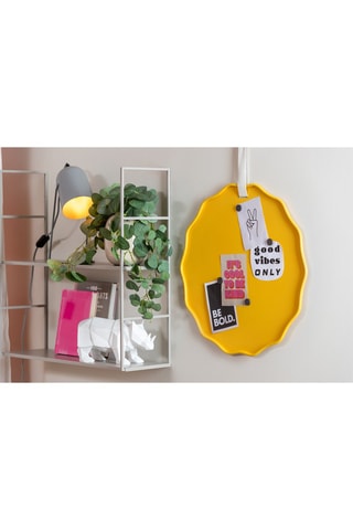 Tableau de mémo - 51 x 0,6 cm - Jaune