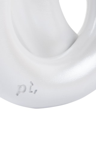 Bougeoir Rings - 20 cm - Blanc